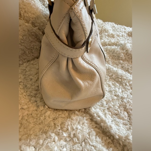 White off-white cream ivory Michael Kors Purse - Picture 6 of 12